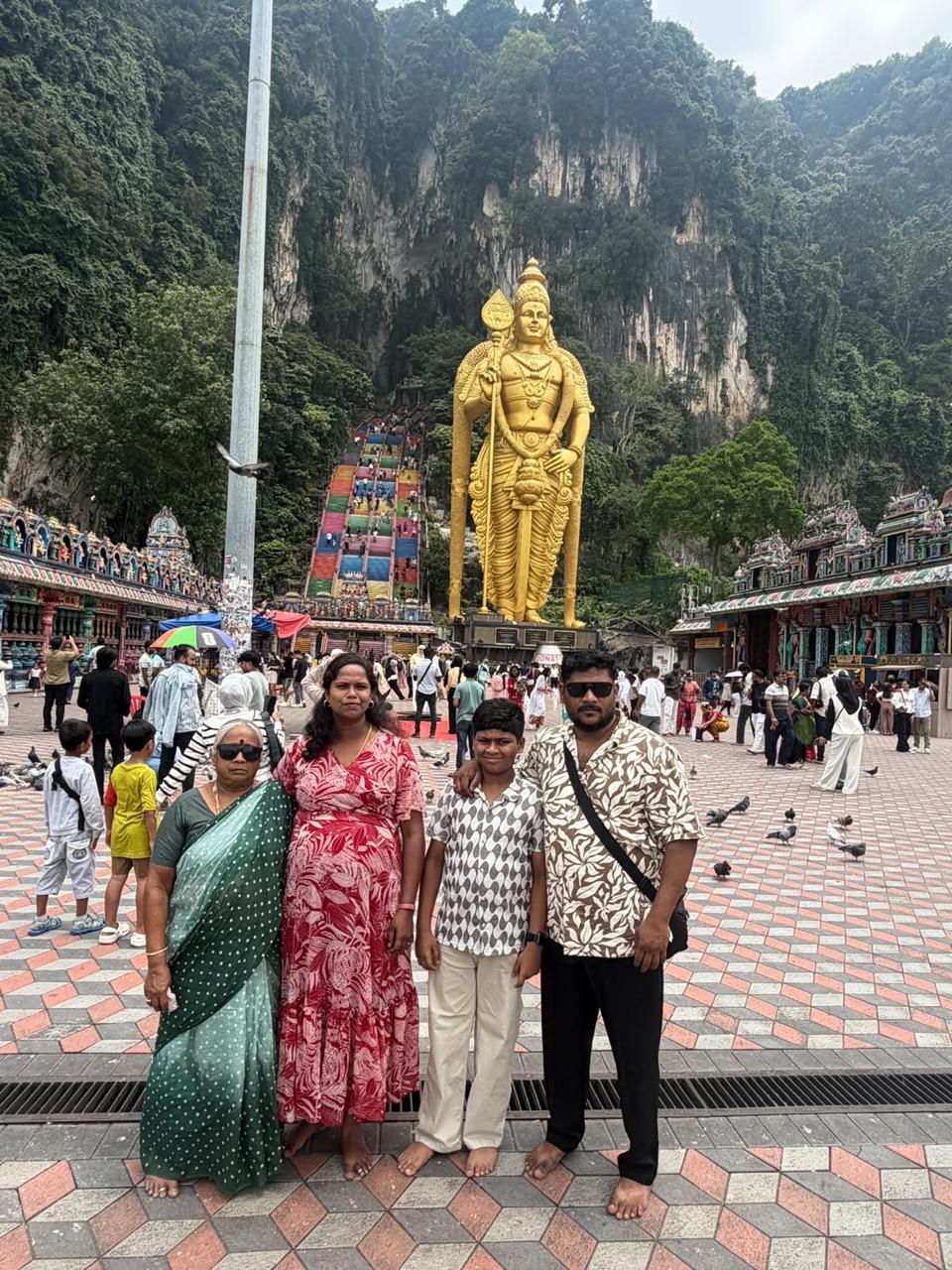 Traveler moment from MK Tours journey